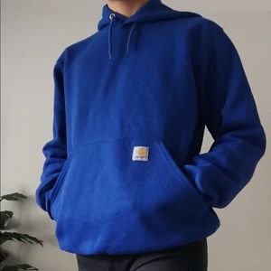 Carhartt blue sweatshirt